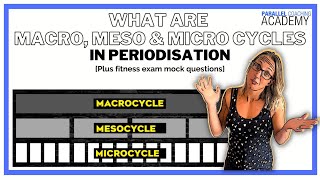 What are Macrocycles Mesocycles and Microcycles in Periodisation [upl. by Tavey]