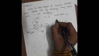 010 and 11 Sequence Detector Using Melay FSMMultiple sequence detector using Melay FSM [upl. by Nicolau]