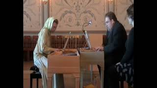 Clavichord Duo  Müthel Duetto C Major  Jan Weinhold amp Anna Maria McElwain clavichord [upl. by Quenna]