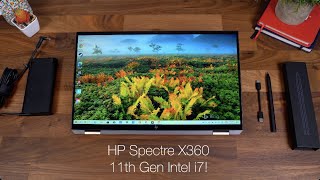 HP Spectre X360 Unboxing 11th Gen Intel i7 and Intel Xe Graphics [upl. by Sheffy]