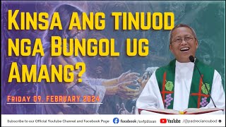 quotKinsa ang tinuod nga Bungol ug Amangquot  0292024 Misa ni Fr Ciano Ubod sa SVFP [upl. by Treva]