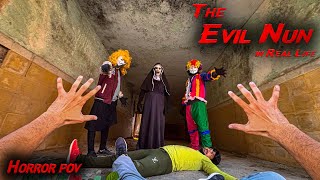 Flyingmeenabois Evil Nun Encounter Will Give You NIGHTMARES [upl. by Elish146]