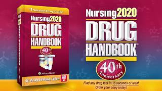 Celebrating the 40th Anniversary Edition of the Nursing Drug Handbook [upl. by Gnas526]