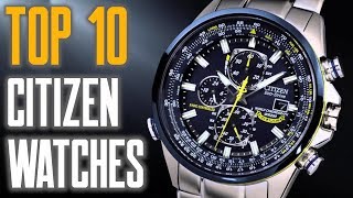 Top 10 Best Citizen Watches For Men To Buy 2019 [upl. by Vasti426]