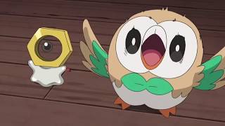 Pokémon Battle  Rowlet amp Meltan vs Druddigon amp Zweilous  Fast Version [upl. by Wolfram]