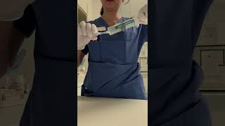 Preparing Kalium perfusor asmr icu icunurse pinoy pinoynurse pinoynurseingermany germany ofw [upl. by Assiralk]