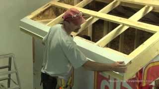 How To Build A Shed  Part 4 Installing Sheet Metal Roof [upl. by Yard793]