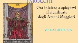 LETTURA DEI TAROCCHI  lezione 1  Il significato dei tarocchi e i 22 arcani maggiori [upl. by Aikemehs]