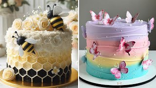 Top 100 Oddly Satisfying Cake Decorating Compilation  Awesome Cake Decorating Ideas 9 [upl. by Lerrad]