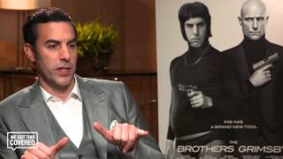 Exclusive Interview Sacha Baron Cohen Talks The Brothers Grimsby HD [upl. by Htebezile]