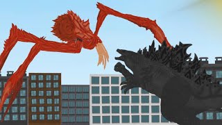 Godzilla vs Scylla dc2 animation [upl. by Hoeg]