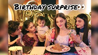 Alishba Birthday Celebration🎉 Saba ne birthday surprise diya🎂❤️ [upl. by Cychosz]