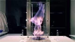 Cannon fire  ethanol combustion demonstration [upl. by Matrona253]