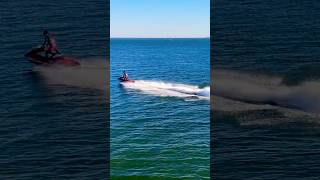 Jet Ski Speeding thru the Ocean 🌊 Clearwater Florida [upl. by Dever]