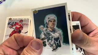 199091 UPPER DECK HOCKEY CARDS COLLECTION [upl. by Aloap]