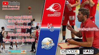 KBBC Oostkamp 🏆❤️🍾 🆚 United Basket Woluwé  Top Division 2 Group B  Season 20232024 [upl. by Bluhm]