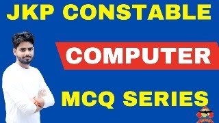 12Computer  Jkp Constable Important Computer Question jkpexam mahi sir [upl. by Htiduy]