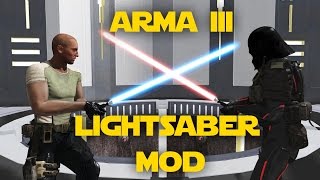 Lightsaber Mod  Arma3 [upl. by Naesyar917]