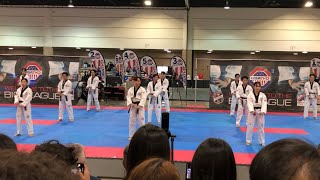 Kukkiwon Demonstration Team  2023 USA Taekwondo National Championships [upl. by Nnaeilsel862]