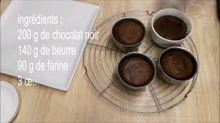 Recette INRATABLE du fondant au chocolat Vraiment 🤔🤔🤔✔ fondant chocolat fondantauchocolat [upl. by Ratcliff]