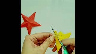 Paper Starfish  Paper Craft  Ytshorts  Shorts  YouTube Short Videos  Diary Of Art [upl. by Comras]