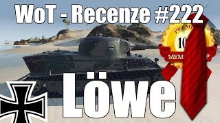 World of Tanks  Löwe Recenze 222 [upl. by Enautna]