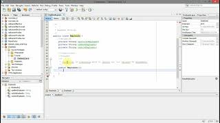 01Crear clase en Java con NetBeans [upl. by Yrogiarc]