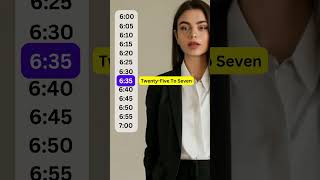 Learn How to tell time in English  Are you saying the time correctly english learnenglish [upl. by Attenov]