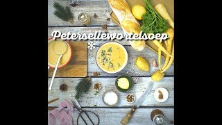 Peterseliewortelsoep  HelloFresh Kerstbox [upl. by Arrej799]