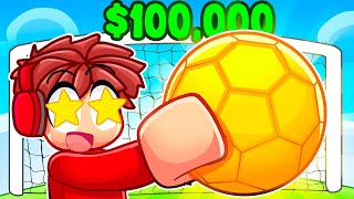 Spending 100000 in Roblox Soccer [upl. by Alduino]