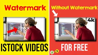 How To Download Istock Videos amp Images Without Watermark  For Youtube Videos [upl. by Errick]