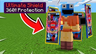 Minecraft But Shields Have Custom OP Upgrades [upl. by Grunenwald972]