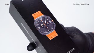 Unboxing the Galaxy Watch Ultra  Ringke Slim case [upl. by Aretta243]