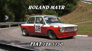 SALITA ALPE DEL NEVEGAL 2024  ROLAND MAYR  FIAT 128 1150  VIDEO BELLUNOVIDEO [upl. by Edi320]