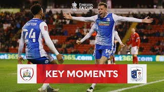 Barnsley v Barrow AFC  Key Moments  Third Round  Emirates FA Cup 202122 [upl. by Assillem5]