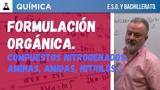 FORMULACIÓN ORGÁNICA LAS AMINAS [upl. by Herahab737]