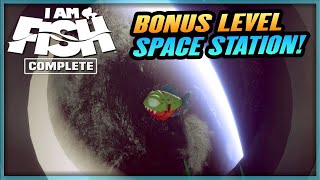 I AM FISH Gameplay Walkthrough  BONUS Level Barnardshire Space Agency Post Credits  PC Xbox [upl. by Laney679]