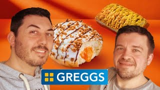 Trying The NEW Autumn Greggs Food Items vlog [upl. by Ylrehc]