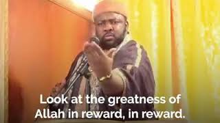 The greatness of Allah SWT in reward ☝🏽 [upl. by Hodge]