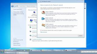 Required Network Settings for Windows 7 [upl. by Halland]