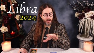 LIBRA  “BEST YEAR OF YOUR LIFE 2024 Is Going To Be Amazing” Tarot Reading ASMR [upl. by Awhsoj]