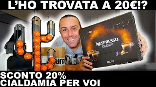 Nespresso Essenza Mini  unboxing recensione e sconto per voi [upl. by Benedicta]