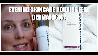 DERMALOGICA EVENING CLEANSING ROUTINE REMOVING POLLUTION [upl. by Narej]