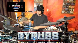 Gyruss  NES main theme drum improv [upl. by Kaliski]