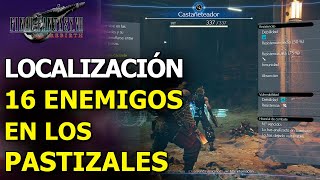 Localización de los 16 Enemigos en los Pastizales  Final Fantasy 7 Rebirth [upl. by Irol]