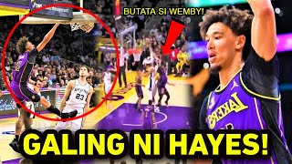 Grabe ang Hustle at Depensa ni Jaxson Hayes quotBUTATAquot si Wemby Napatitig na lang sa Dunk ni Hayes [upl. by Cullie]