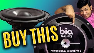 BIA Acoustics 65 Subwoofer Test  65quot Inch woofer sound testing [upl. by Cariotta]