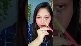 Nose contour 🤎🤎 subscribe makeuptutorial hack viralshort makeuptricks [upl. by Tildie119]