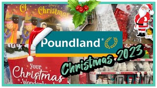 NEW IN POUNDLAND 2023  CHRISTMAS HAUL amp COME SHOP [upl. by Imailiv]