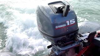 Yamaha 15hp 2 Stroke Outboard Engine [upl. by Lede]